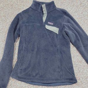Patagonia Re-Tool Snap-T Pullover - Women's Small, Stone Blue-classic Navy X-dye